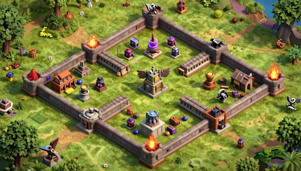 Clash of Clans TH13 Base Layouts