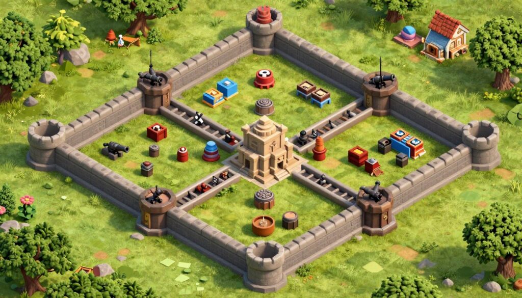 TH6 base layout strategies TH6 base layout strategies