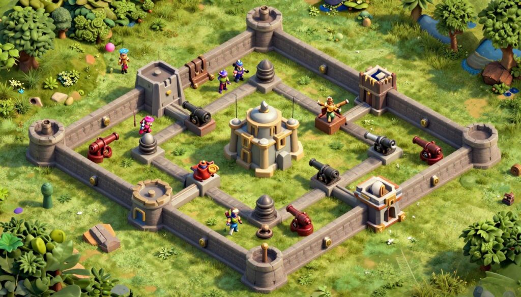 Versatile Base Layouts for Town Hall 10 in Clash of Clans Versatile Base Layouts for Town Hall 10 in Clash of Clans